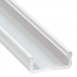 Profil Aluminiowy LED LUMINES Typ D Biały 1m