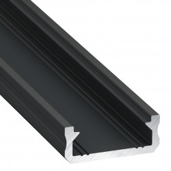 Profil Aluminiowy LED LUMINES Typ D Czarny 1m