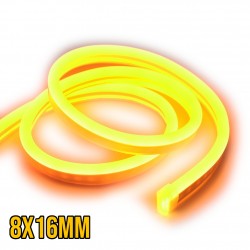 Neon FLEX 8x16mm 12V ŻÓŁTY 1m