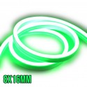 Neon FLEX 8x16mm 12V ZIELONY 1m