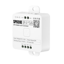 Kontroler Cyfrowy LED Sperll SP659E RGBW 5-12V DC Efekty Świetlne