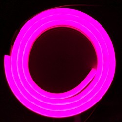 Neon FLEX 6x12mm 12V RÓŻOWY 1m